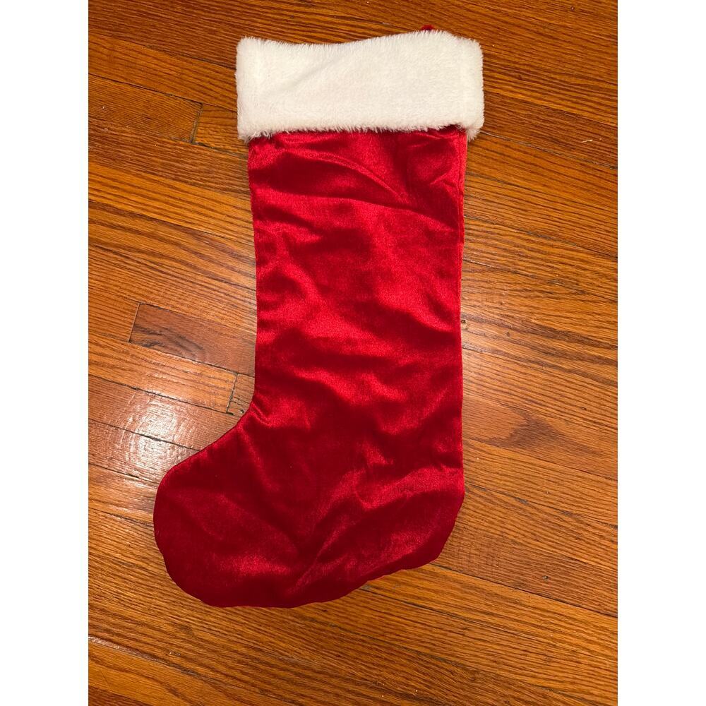 St. Nicholas Square Dog Pet Holiday Christmas Stocking - Picture 2 of 3
